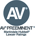 Av Preeminent | Martindale- Hubbell Lawyer Ratings